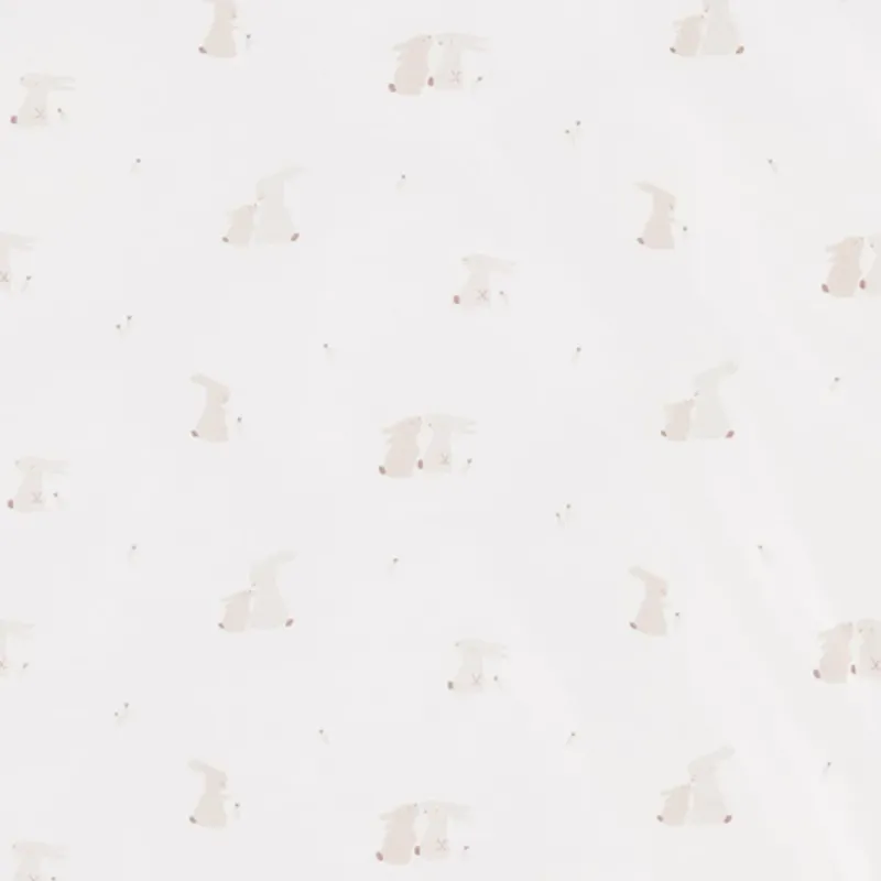 Träumeland Jersey Donsovertrek Hophop Bunny beige