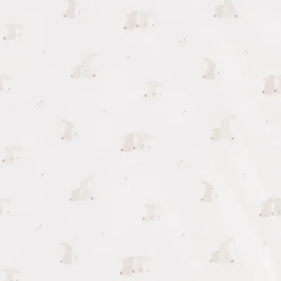 Träumeland Jersey Donsovertrek Hophop Bunny beige