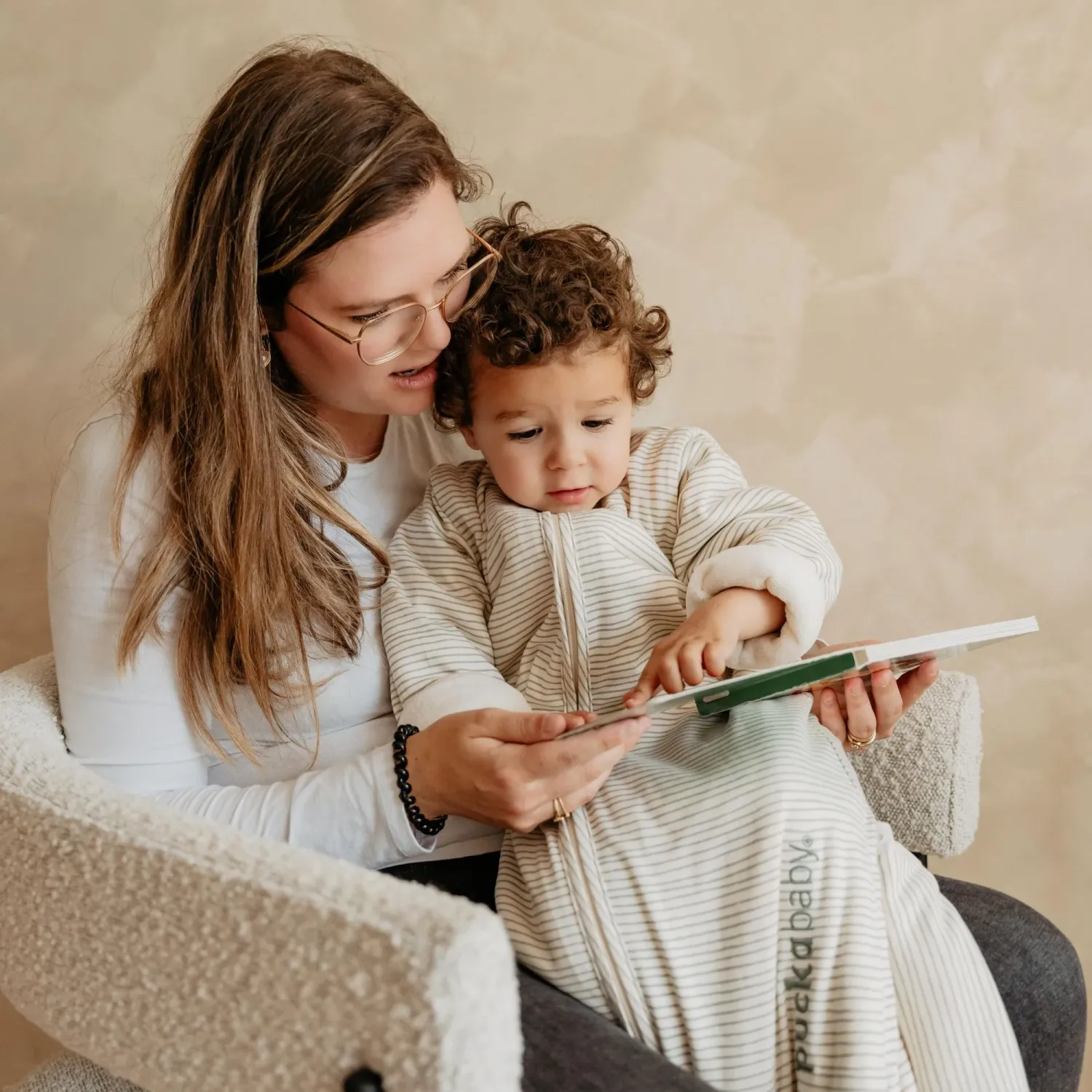 Slaapzak Bag 4 Seasons 6m-2,5j - Baloons - Hearts Confetti - Green stipes