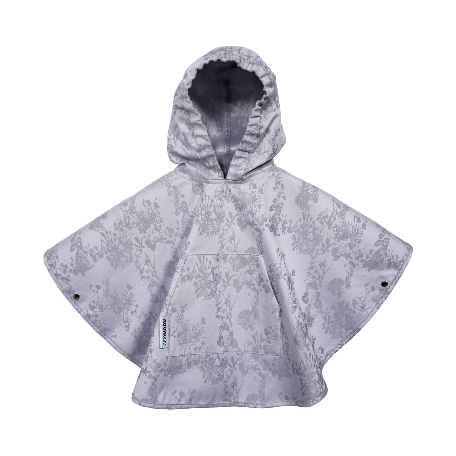 Aeromoov Regen poncho  Bunny Grey / Checker / Chevron