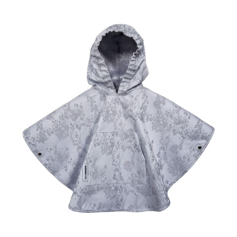 Aeromoov Regen poncho  Bunny Grey / Checker / Chevron