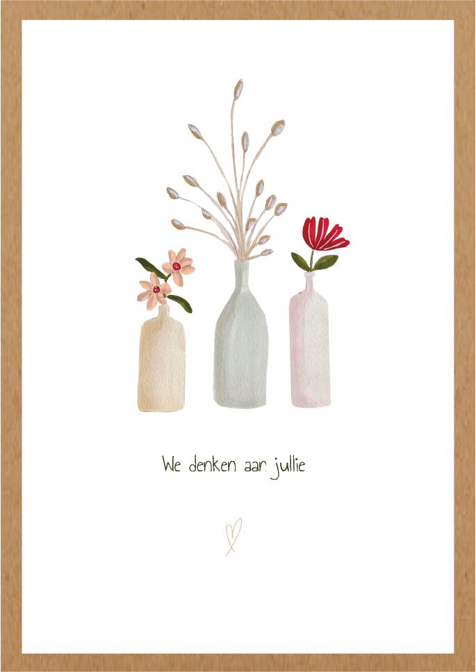 Mailbox We denken aan jullie