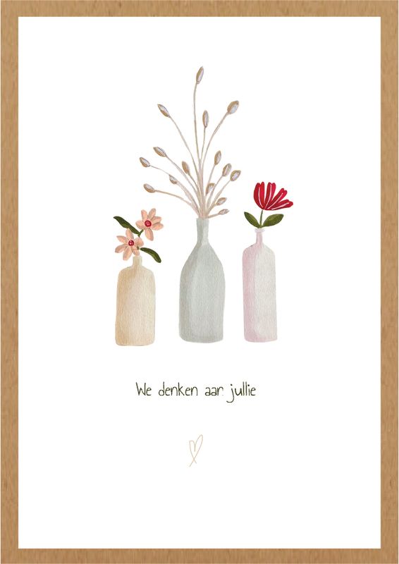 Mailbox We denken aan jullie