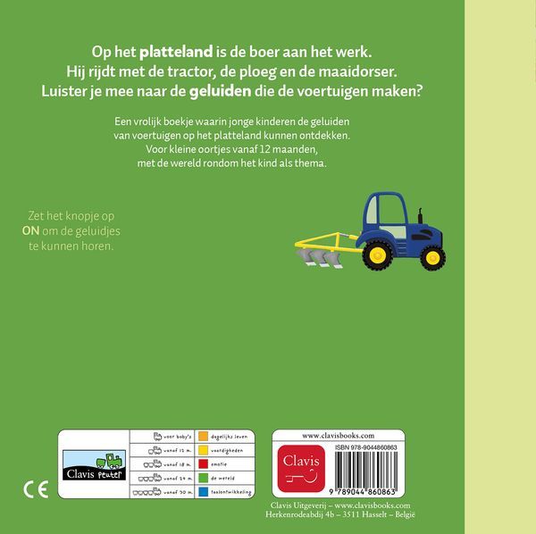 Dag tractor en andere voertuigen
