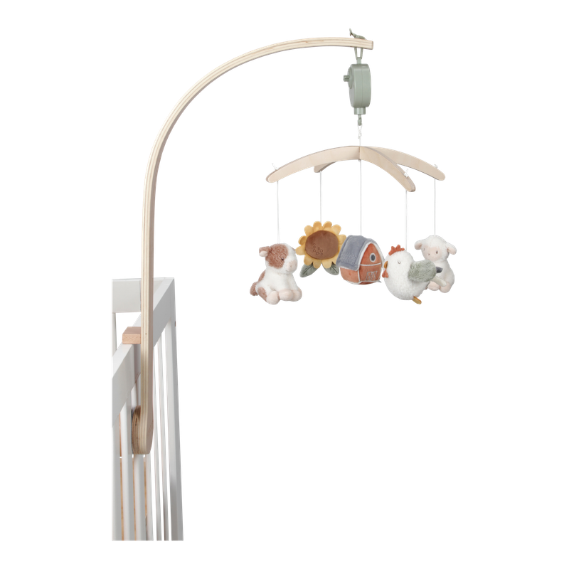 Little Dutch Houten muziekmobiel Little Farm