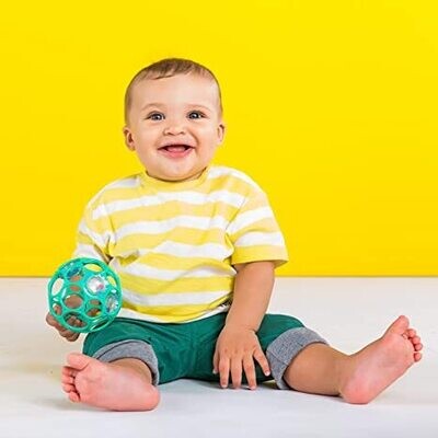 Oball Rattle 10 cm Rammelaar Rood
