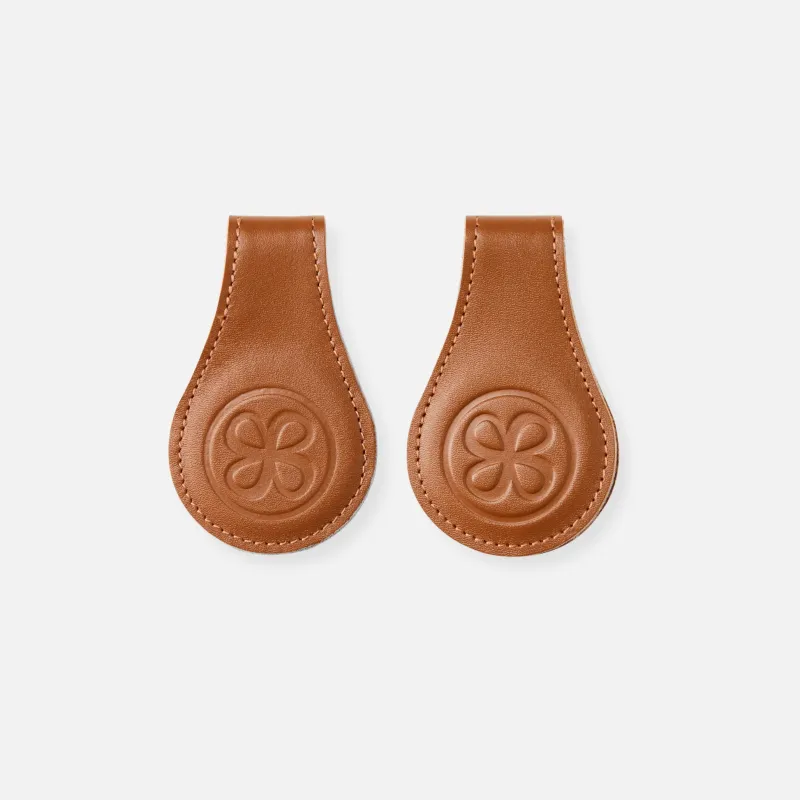 Leren of reflecterende swaddle clips