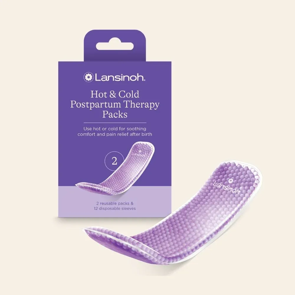 Warme en koudetherapiepakketten voor na de bevalling