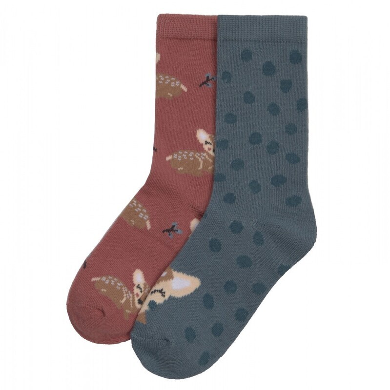 In Control 2 socks BAMBI rust/blue 23/26