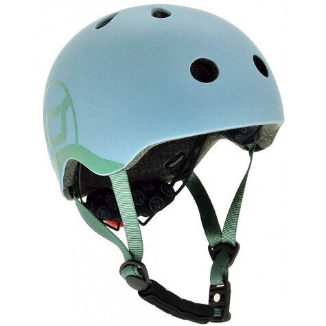 SCOOT AND RIDE - HELMET XS - STEEL-FOREST-ROSE-ASH, Kleur: Steel