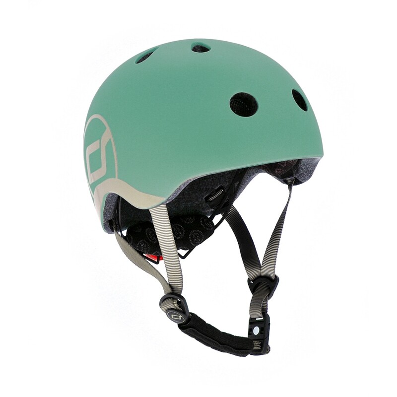 SCOOT AND RIDE - HELMET XS - STEEL-FOREST-ROSE-ASH