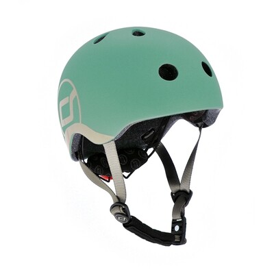 SCOOT AND RIDE - HELMET XS - STEEL-FOREST-ROSE-ASH