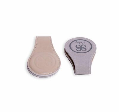 CLOBY LEREN SWADDLE CLIPS BEIGE