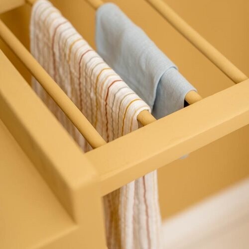 Swaddle doeken 70 x 70 Vintage Sunny Stripes/Pure Soft Blue