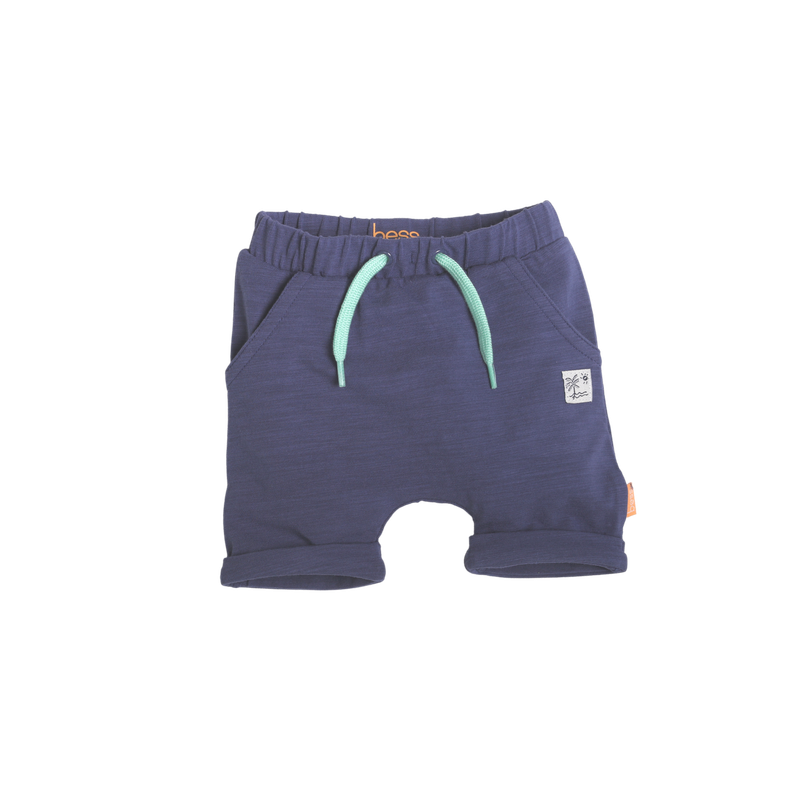 BESS SHORTS SLUB-NAVY