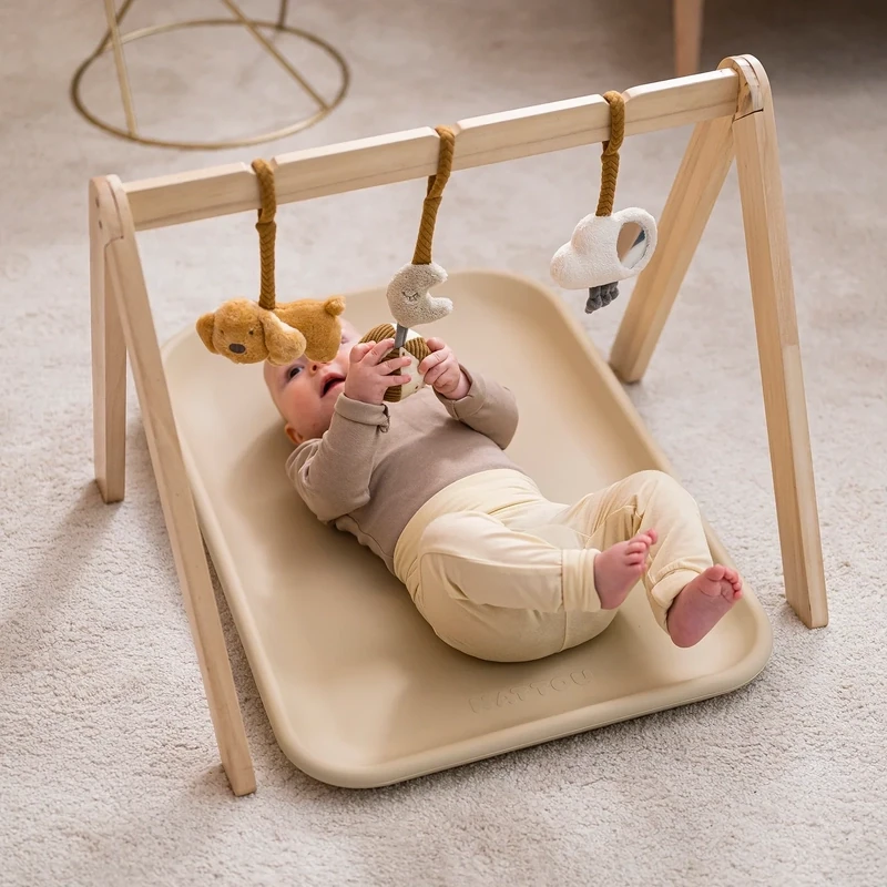 Nattou Verzorgingskussen Softy Beige