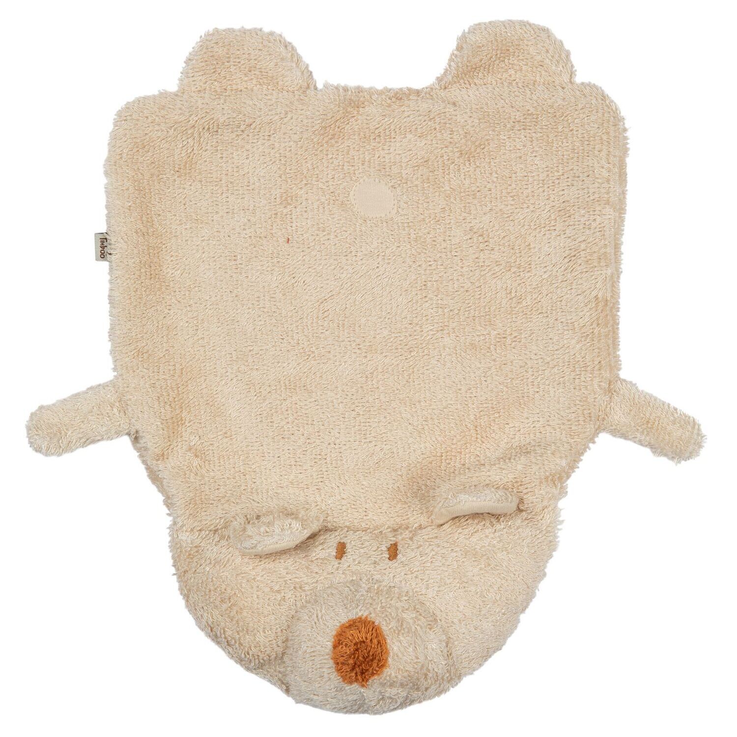 Timboo Knuffel Beer Beige &amp; Roest, Kleur: Beige