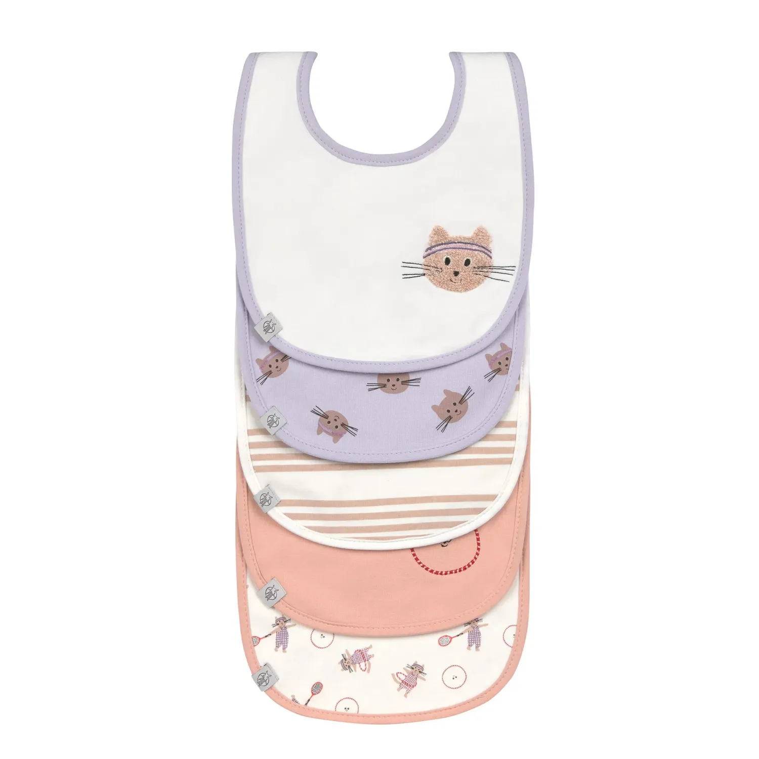 Voordeelverpakking slabbetjes 5 stuks - Tiny Team, Kat