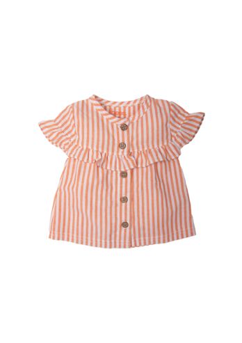 Bess BLOUSE  + bloomer STRIPED-ORANGE PARADISE
