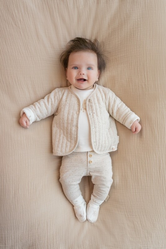 Little Dutch New Born Bunny Collection - Reversible Cardigan
