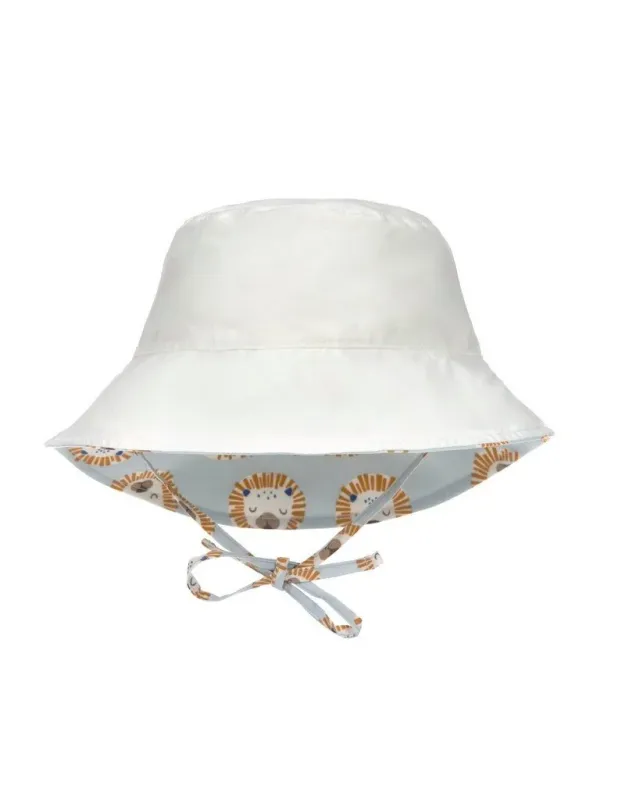 Lassig Sun Protection Bucket Hat Lion Powder Blue