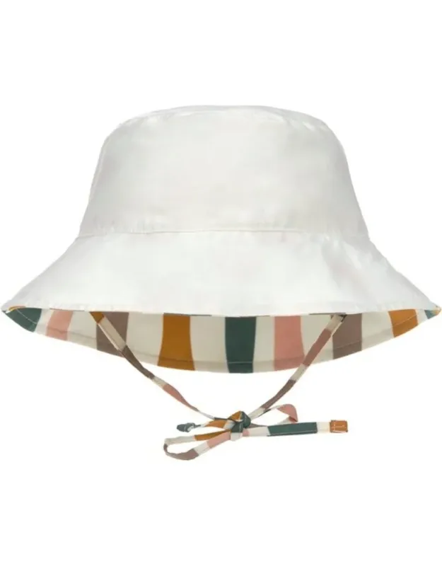 Lassig Sun Protection Bucket Hat Waves pink/nature