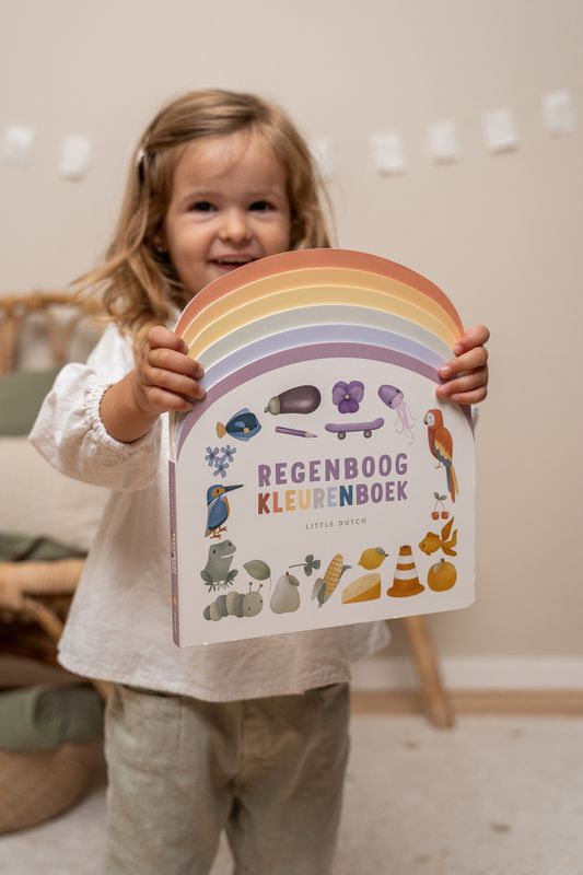 Kinderboek Regenboog Kleurenboek