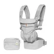 Ergobaby Omni 360 Draagzak - Mesh: Pearl Grey / Natural beige