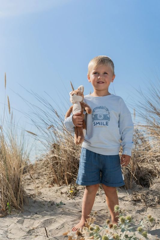 Little dutch Korte broek linnen - Blauw