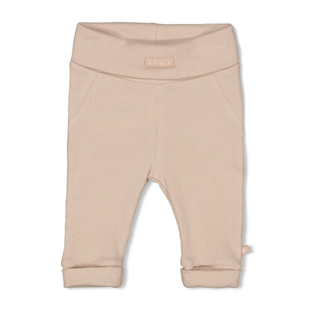 Feetje Honey bear Broek Rib Zand