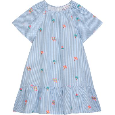 Kleedje DJANE blauw gestreept