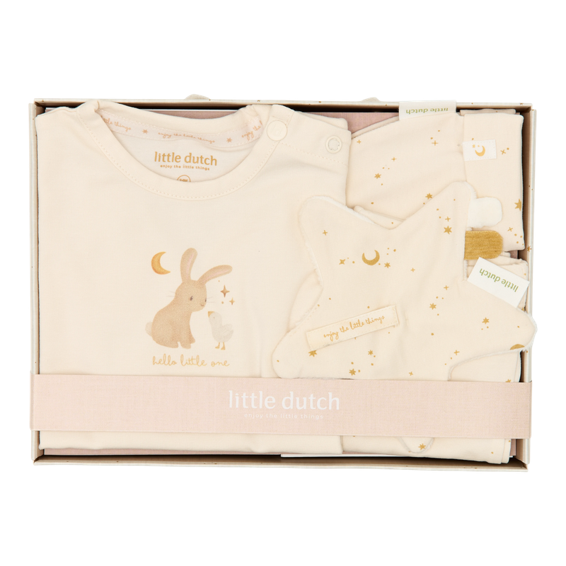 LD Kraamcadeau kleding set - Beige  Size 50-56