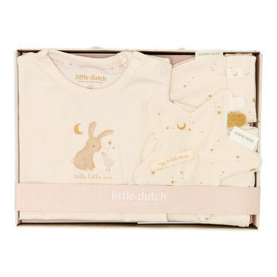 LD Kraamcadeau kleding set - Beige Size 50-56