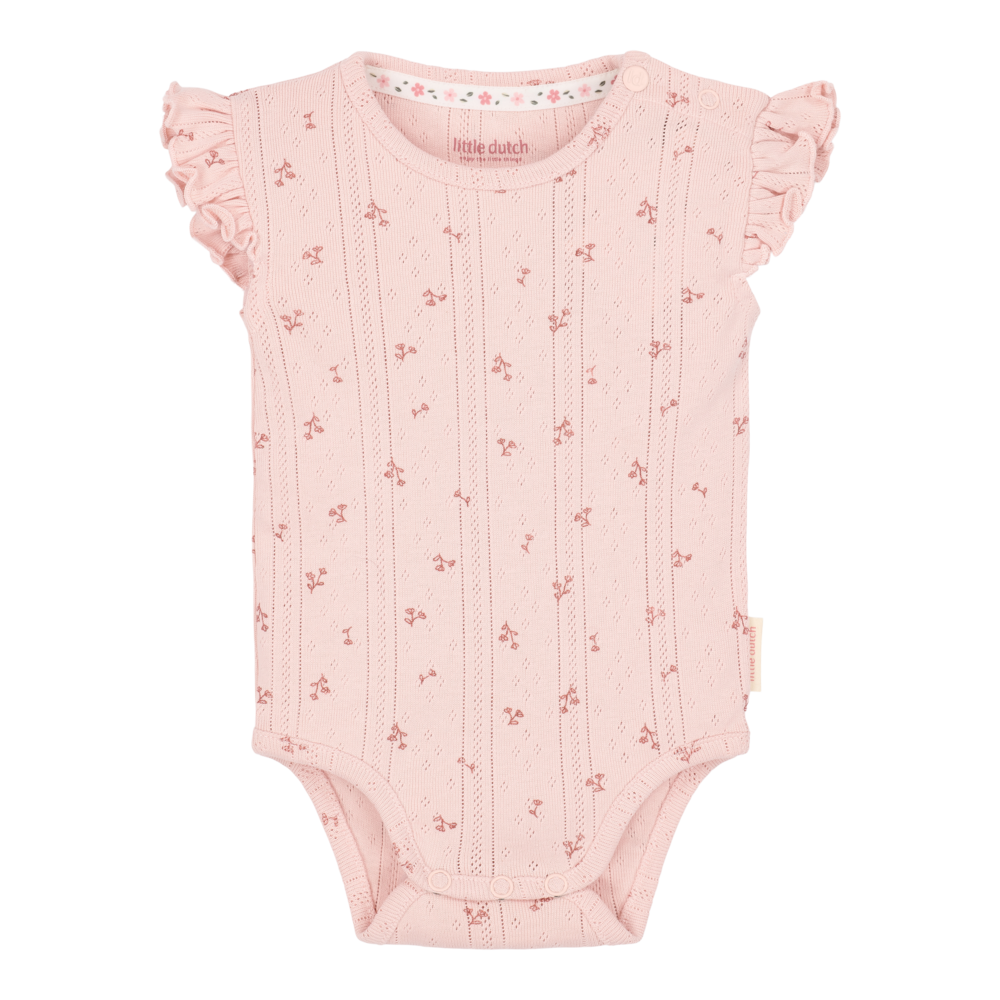Romper mouwloos - Roze - Fairy Flowers