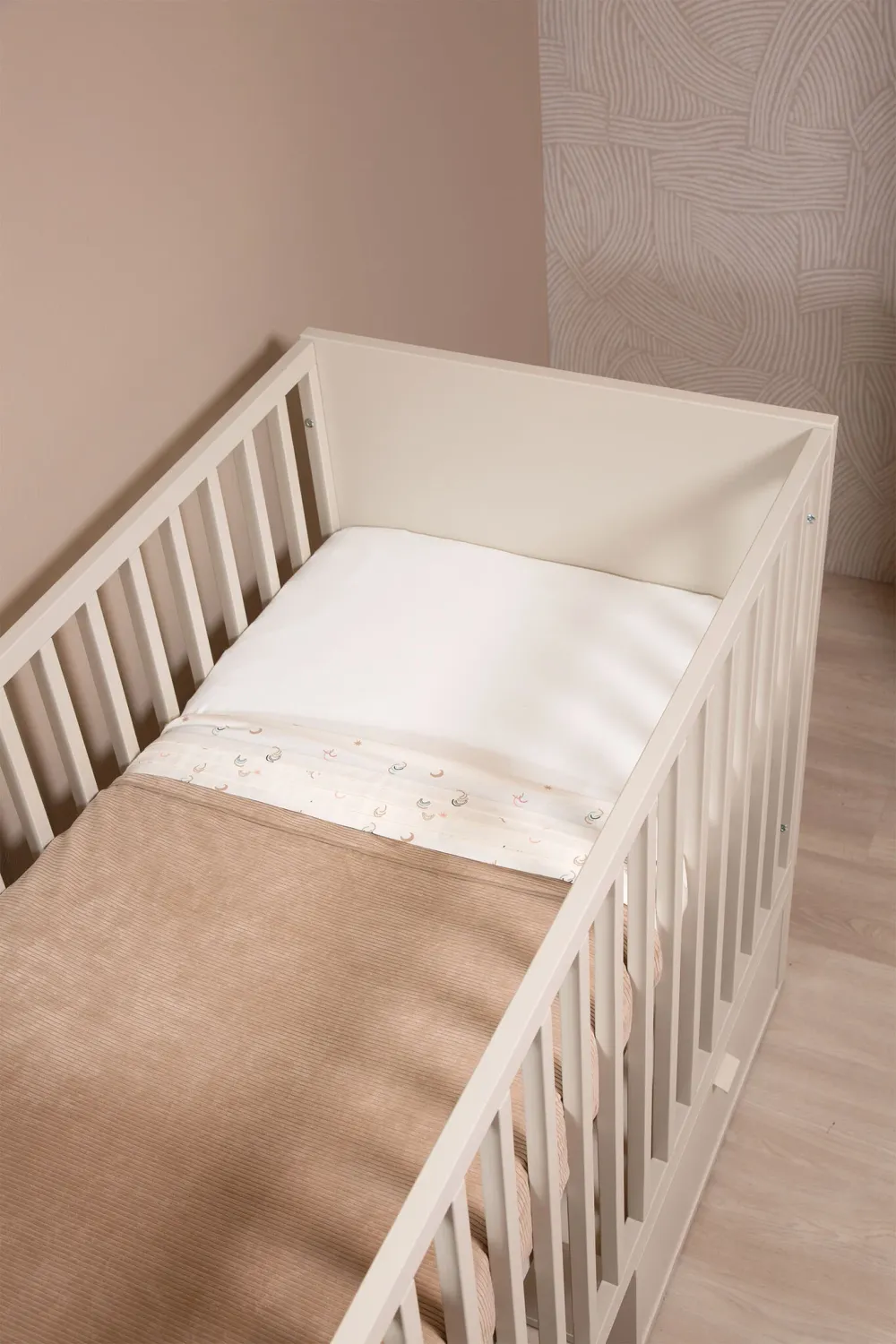 Witlof for kids Ledikanthoeslaken 60 x 120cm Wit