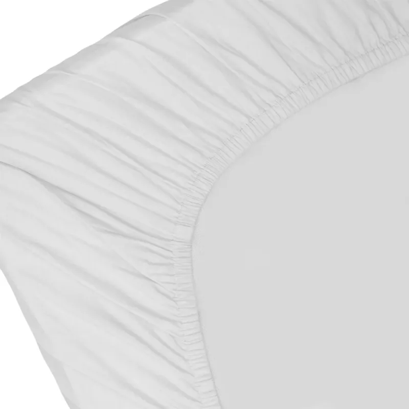 Witlof for kids Ledikanthoeslaken 60 x 120cm Wit