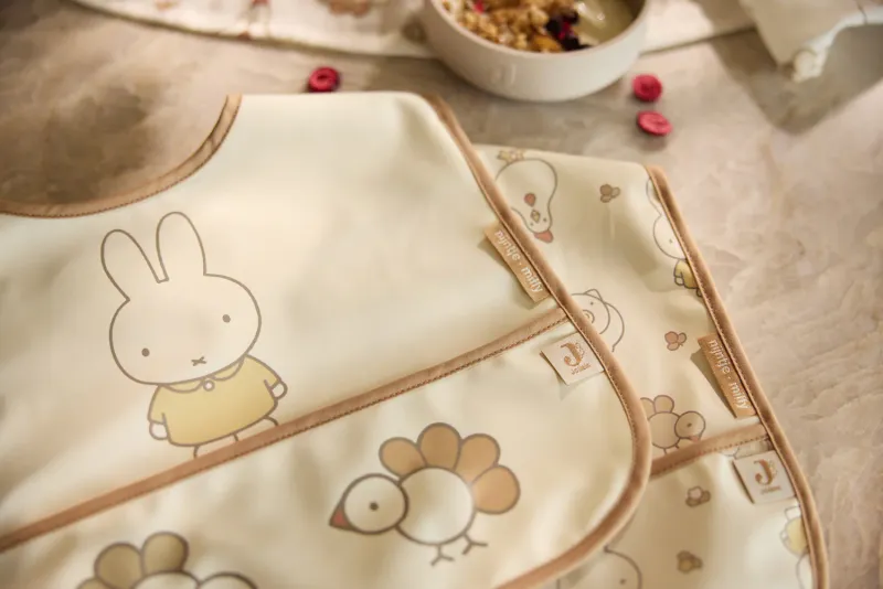 Jollein Slab Waterproof - Miffy Family Farm - 2 Stuks