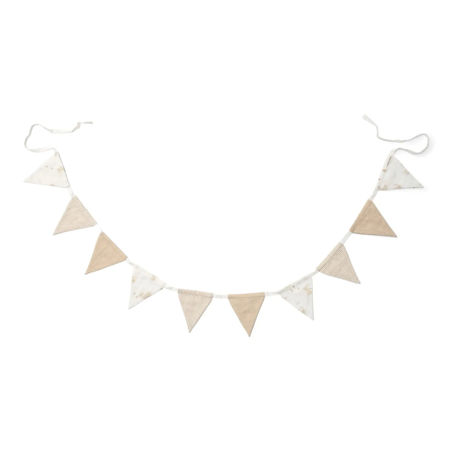 Slinger met vlaggetjes - Wit - Newborn Naturals - Baby Bunny