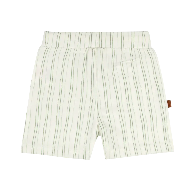 F &amp; D Shorts Strepen Baby | Wit Alyssum