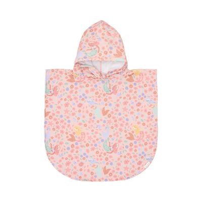 LD Badponcho - Roze - Dreamy Mermaid