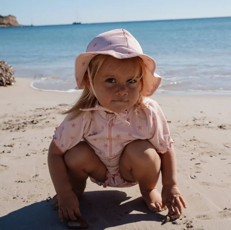 LD Zonnehoedje - Roze - Dreamy Seashells