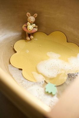 Badmat Silicone zon Warm Sand / Honing