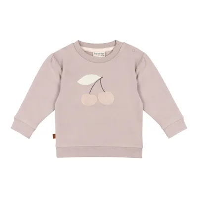 F & G Trui Chérie Kids | Wolk grijs