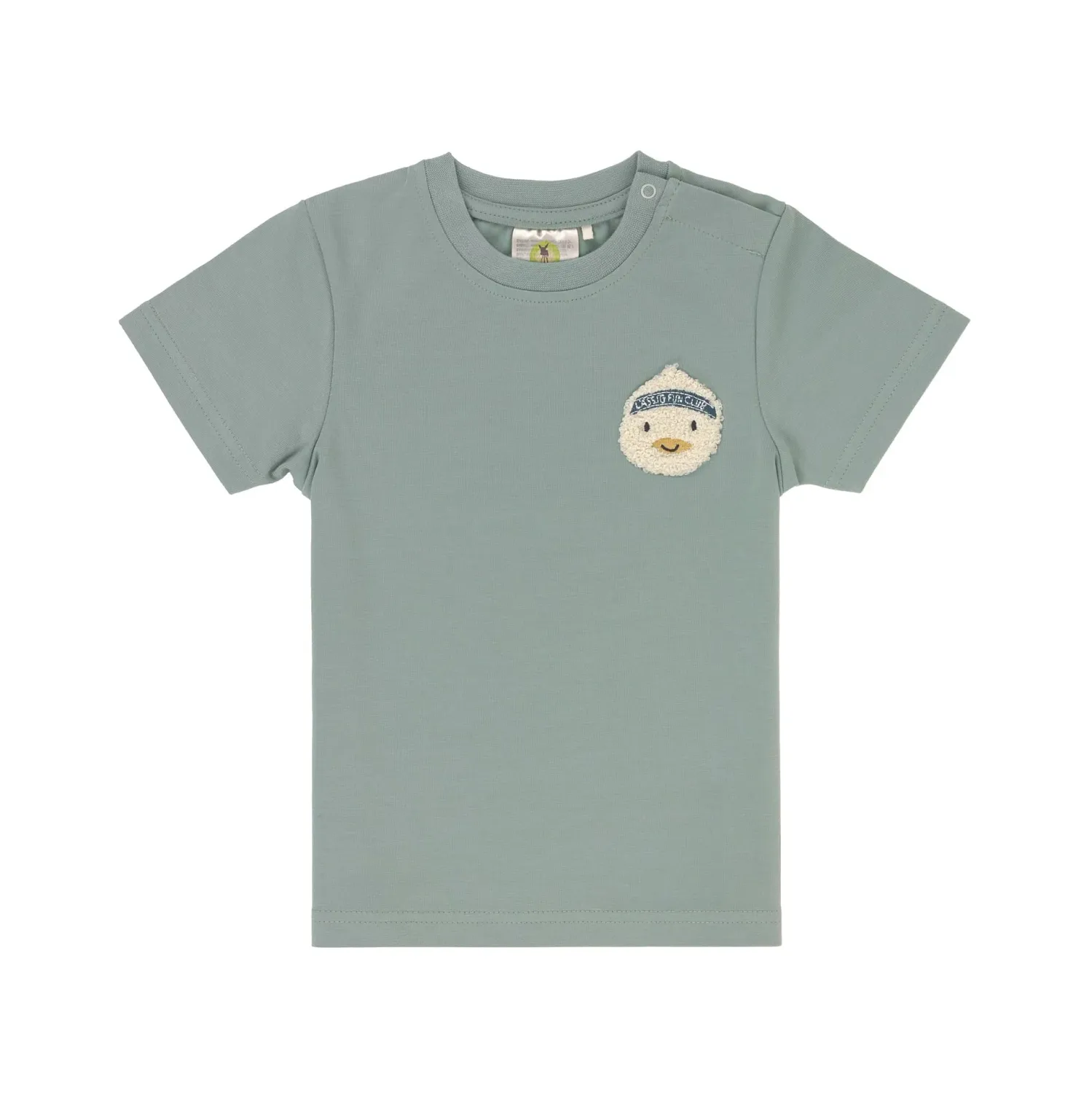 Lässig Kinder T-shirt - Biologisch katoen, Duck Granite Green