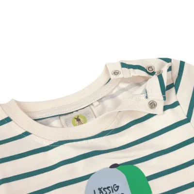 Lässig Kinder T-shirt - Biologisch katoen, hondenstrepen