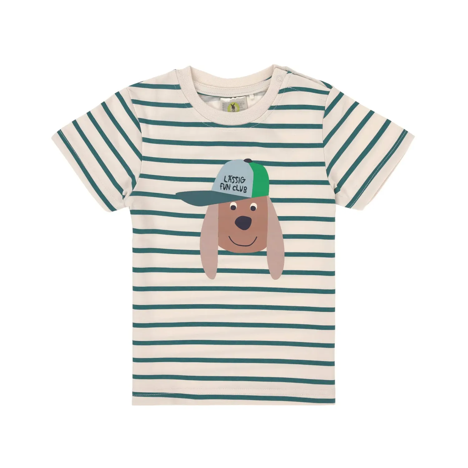 Lässig Kinder T-shirt - Biologisch katoen, hondenstrepen