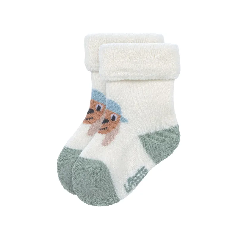 Lässig Babysokjes van badstof (3 stuks) - Biologisch katoen, Hond Size 15-18