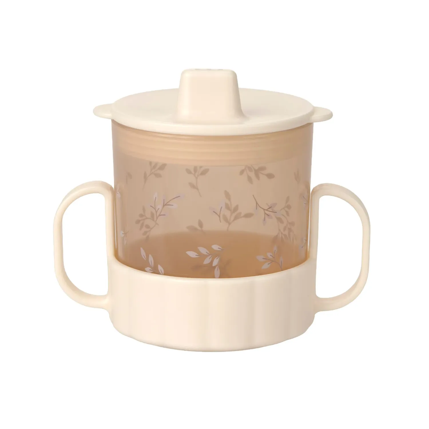Drinkbeker, bladeren
