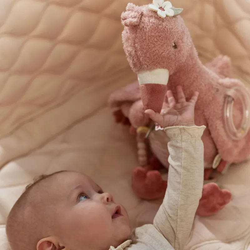 Safari Friends Activiteitenknuffel Flamingo - Roze