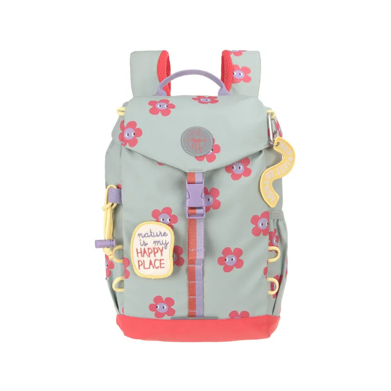 Lässig Wandelrugzak voor kinderen 9 liter - Happy Trails, bloem